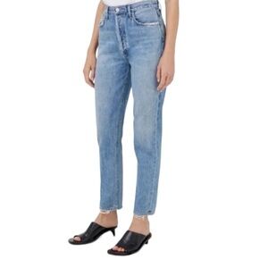AGOLDE Fen High Rise Relaxed Tapered Jean-  Size 25